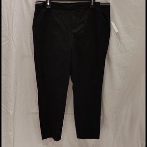 NWT Black Stretch Cigarette Pant